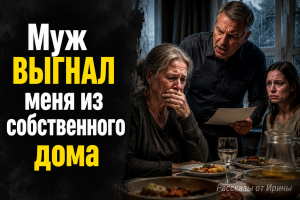 Муж приказал мне съехать из собственного дома