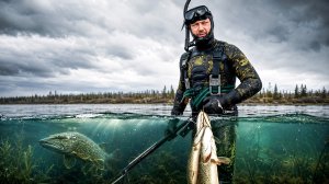 Подводная рыбалка на севере: Полеты под водой | С Полем!