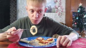 Мукбанг//Фаршированные Кабачки В Аэрогриле