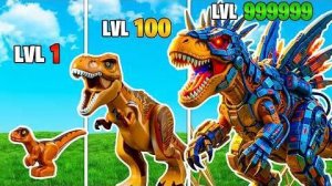Я модернизирую САМОГО СИЛЬНОГО динозавра LEGO
