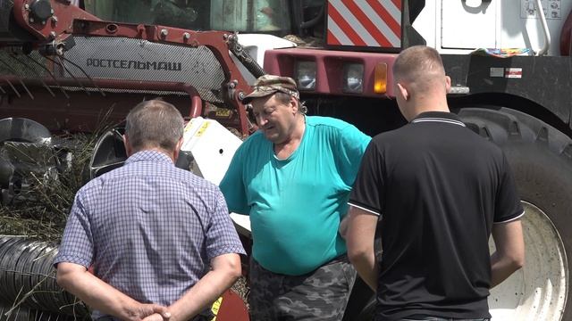 Награждение на уборке кормов ЗАО им. Кирова. Сузунский МО