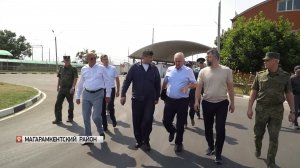 Магомед Рамазанов с рабочей поездкой посетил Магарамкентский район