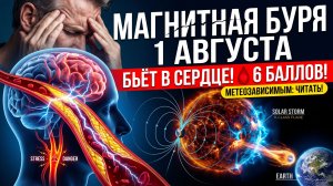 ВНИМАНИЕ, 1 АВГУСТА: Опасная магнитная буря. Что категорически нельзя делать гипертоникам?