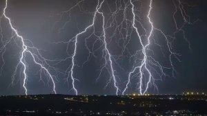 Мощный рост сильной грозы с градом 27/07/2026