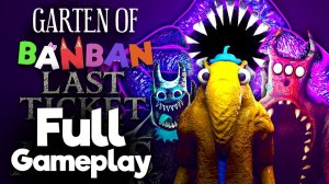 Прохождение Garten of Banban 9 — ПОЛНОЕ ПРОхождение ИГРЫ — БЕЗ СМЕРТЕЙ (4K60FPS) Без комме