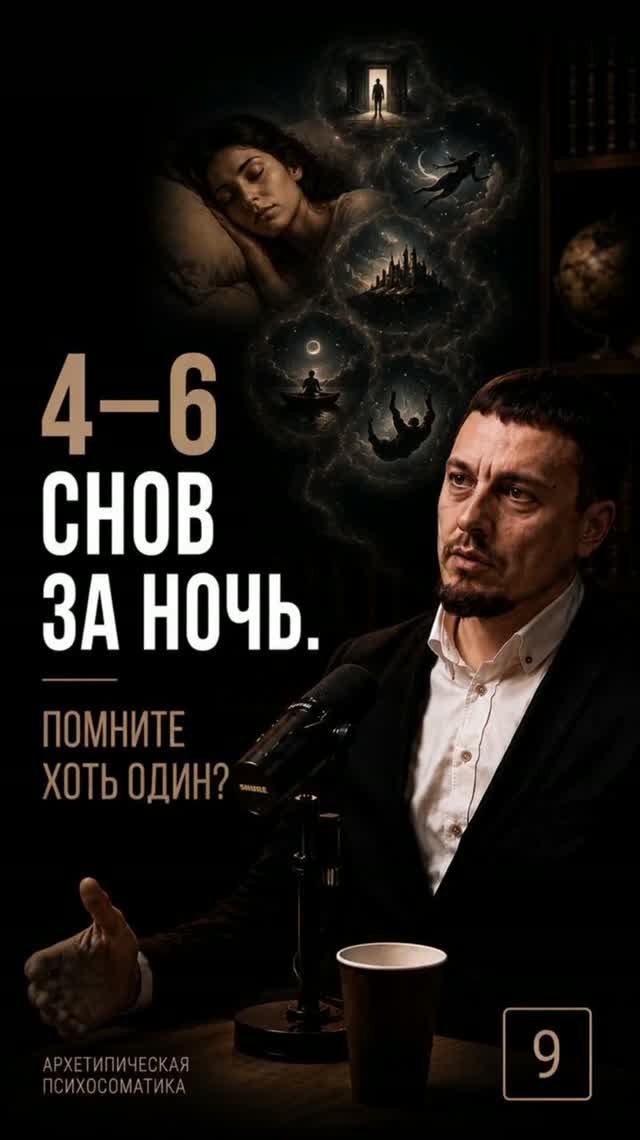 Мы видим 4–6 снов за ночь. Почему не помним?