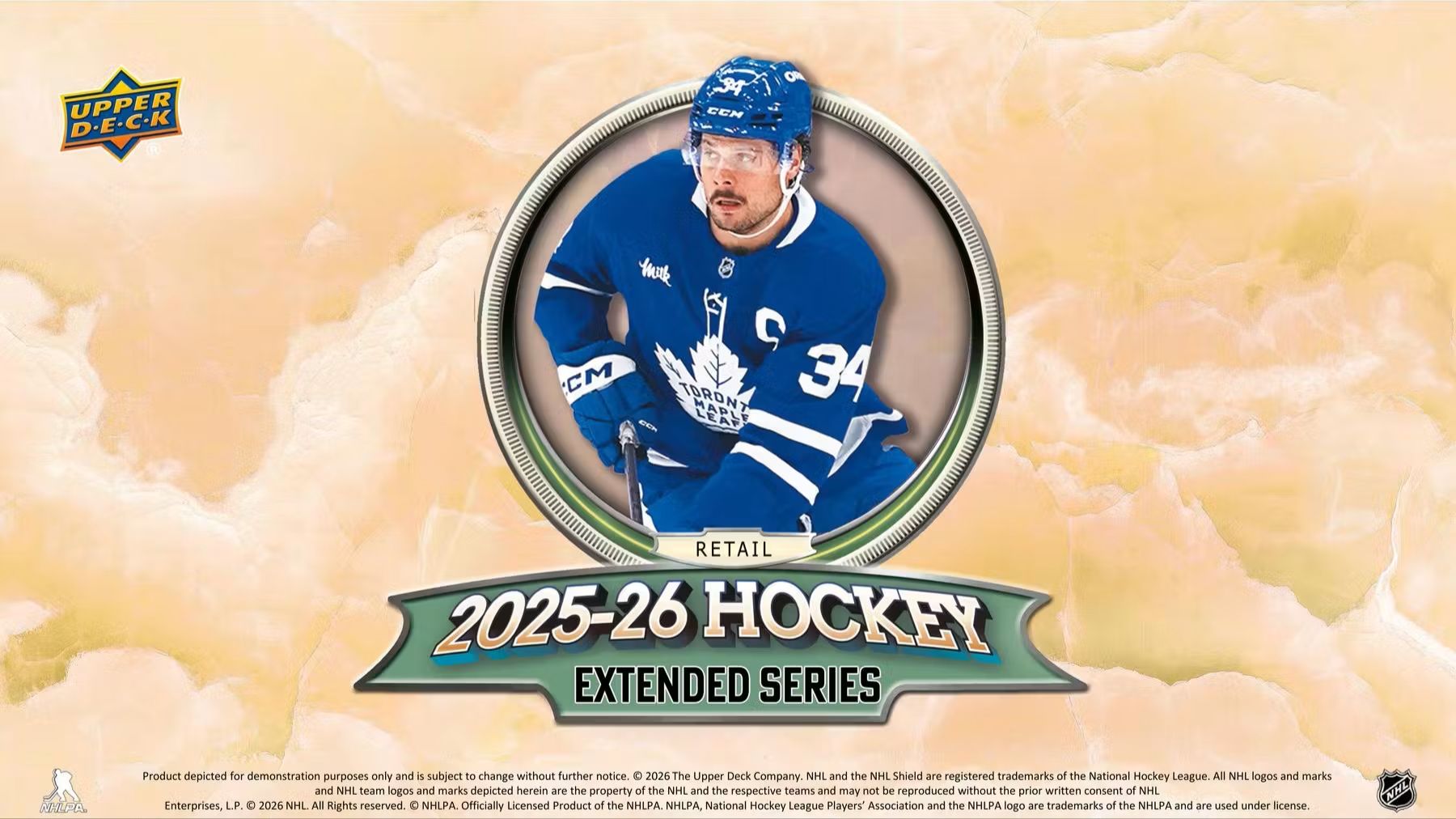 Бокс-Брейк. 4 бластера по UD Hockey 2025-26 Extended Series 5/5