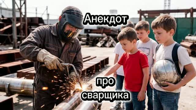 Анекдот про сварщика