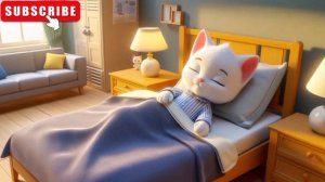 Озорной котенок столкнулся с неприятностями из-за строгости кота-отца #cats