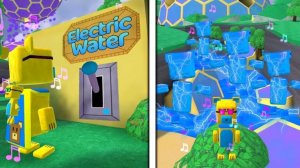 Новый уровень с электрической водой - Прохождение игры Super Bear Adventure