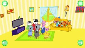 три кота -игра-мультик