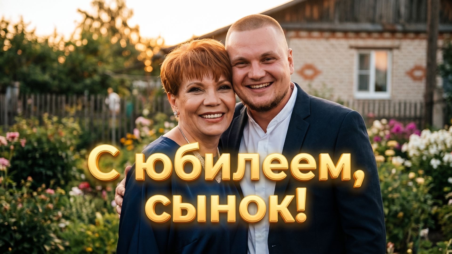Сыну 35! Трогательное до слез поздравление от мамы (Чертково)