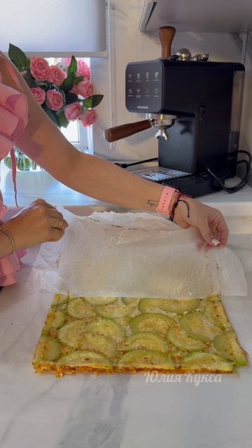 КАБАЧКОВЫЙ РУЛЕТ С РЫБОЙ ❤️