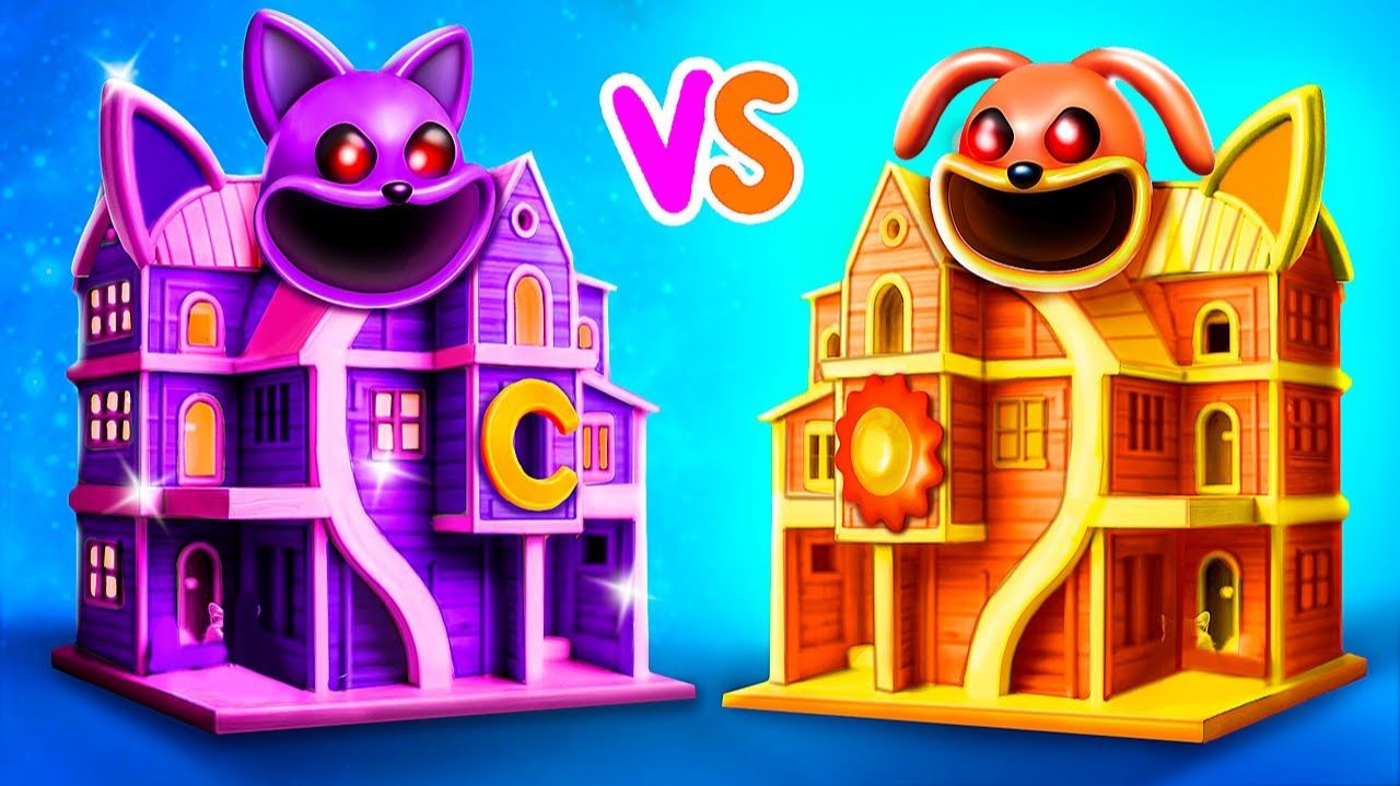 CatNap Vs. DogDay# Как они поделят маленький домик#