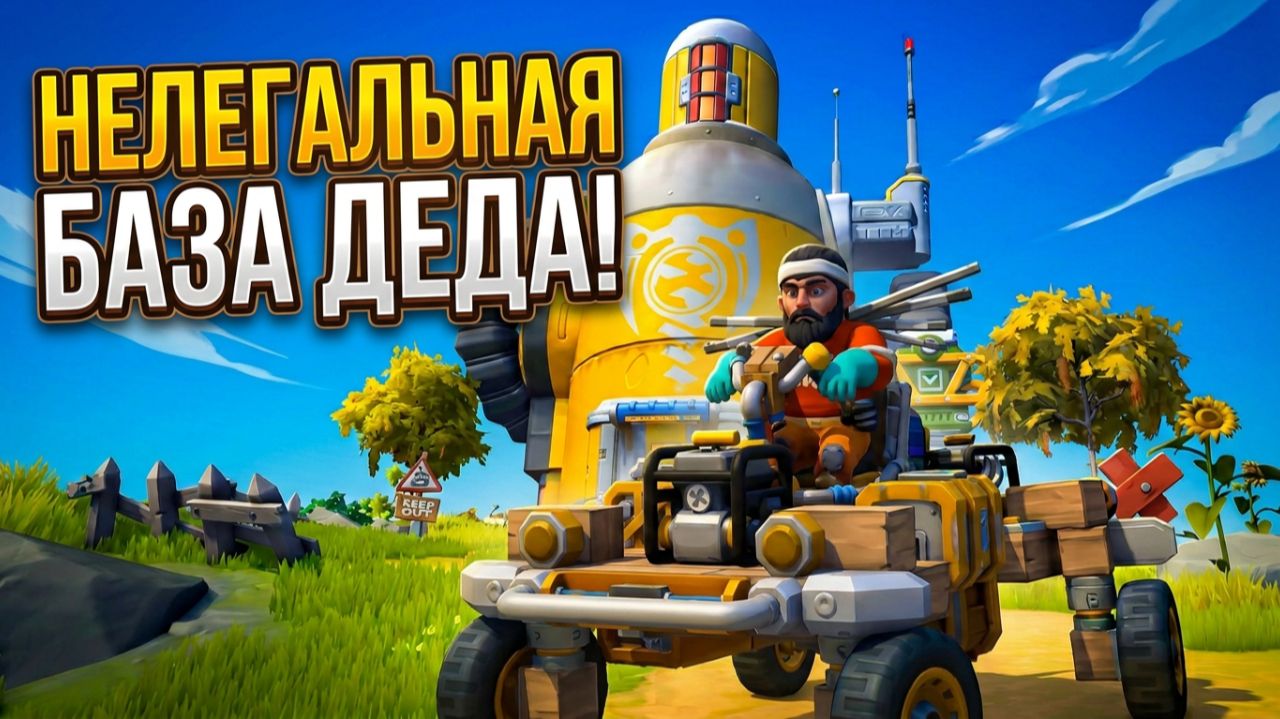 ПРОНИК В КУЛЬТИВАТОРИЙ И ВСЕХ РАЗНЁС! Scrap Mechanic