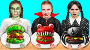 Кулинарный Челлендж: Уэнсдей vs Вампир vs Зомби