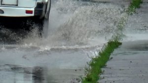 Пасмурный дождливый день в городе Вязники Владимирской области 30.07.2026