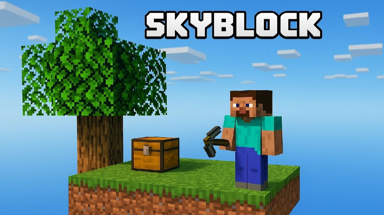 Стрим по Minecraft на Skyblock #25 (No Comments)