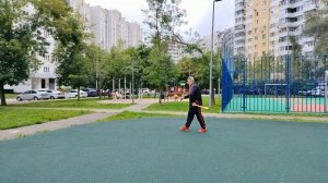 Разминочные упражнения с атлетическими булавами весом 0.55 кг
