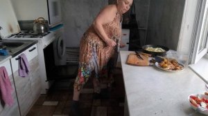 НАЧИНКА из ЯБЛОК 🥐 Пробуем что получилось. УЖИН с НАМИ.🥘
