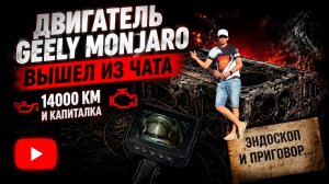 14000 км и капиталка?! Отзыв о двигателе дилерского Geely Monjaro.Нагар и убитые свечи на новом авто
