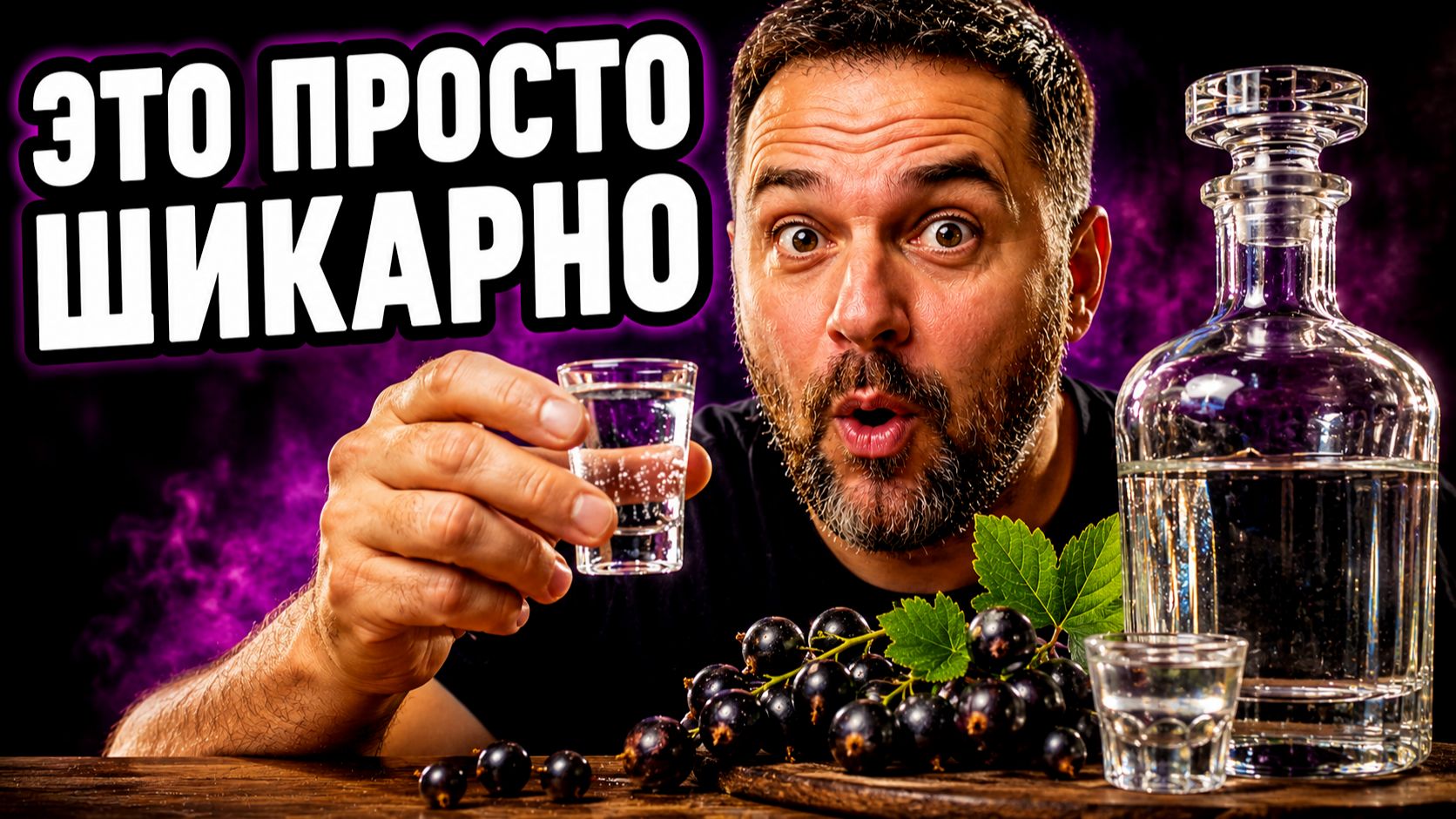 ЛУЧШАЯ ДОМАШНЯЯ ВОДКА для любого застолья - Абсолют Black Currant отдыхает