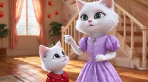 КОТЕНОК ОДИН ДОМА 🐈 И СТРАШНАЯ ЛЕДИ-ПРИЗРАК 👻