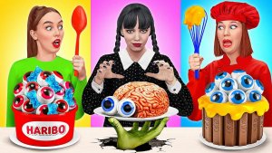 Кулинарный Челлендж_ Уэнсдей против Бабушки _ Секретные Лайфхаки и Гаджеты