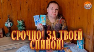 СРОЧНО! ЧТО ПРОИСХОДИТ ЗА ТВОЕЙ СПИНОЙ? | Гадание таро расклад