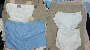 44675 Нижнее белье, 3пак, CREAM UNDERWEAR, секонд (cream) оптом