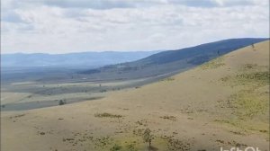Вид на пригород Улан-Удэ и село Гурульба с крестопоклонной горы Крест (12.07.2026)