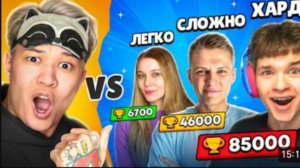😱Я СЫГРАЛ ПРОТИВ КАЖДОГО ЮТУБЕРА В БРАВЛ СТАРС!