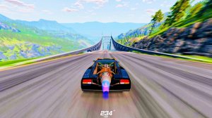 Безумная гонка под уклон: максимум скорости, максимум разрушений🔥 | BeamNG.drive тест#8