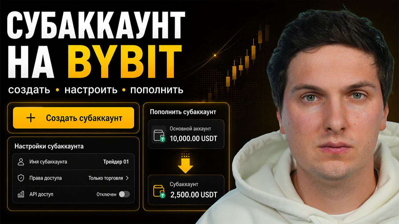 Субаккаунт на ByBit (2026) Полная Инструкция Как Создать Суб Аккаунт Настроить и Пополнить