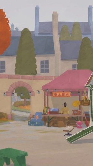 Продаем книги на рынке в Tiny Bookshop