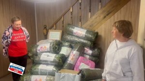 Вчера на базу в Калугу приезжали Заботушки из Можайского района п. Уваровка, п. Синичино .