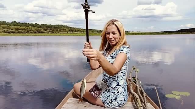 Не были год на рыбалке и вот что поймали))