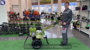 Как собрать редукторный мотоблок ДОНАГРОМАШ ДА1000-3 / ДА1000 | Видео инструкция