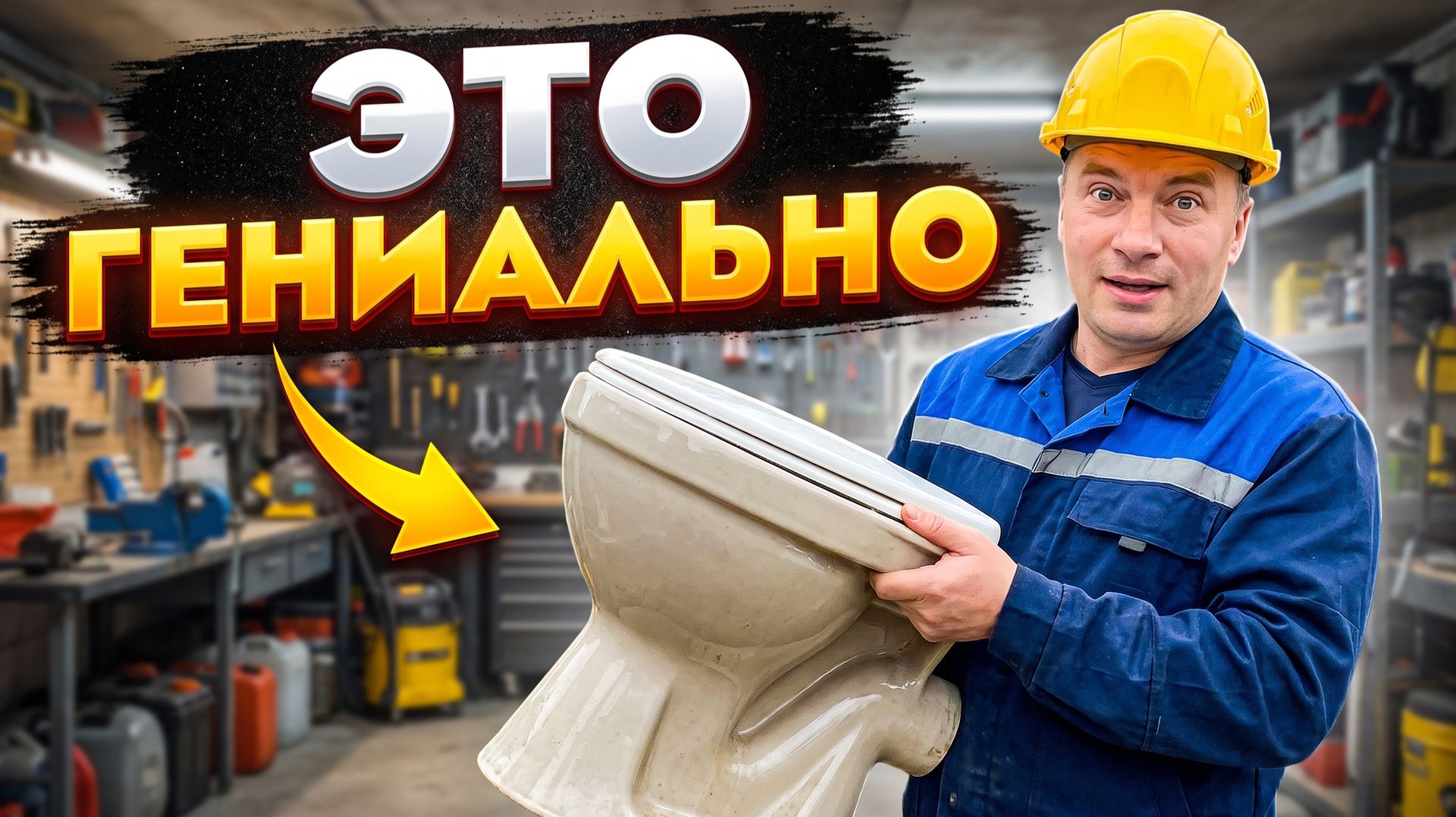 Бросьте ЭТО в бачок, и унитаз будет всегда чистым! Гениальный трюк.