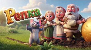 Репка 🌾 Русская народная сказка-песенка для самых маленьких! Мультики про Мишаню