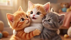 три кота 😽 развивающий мультфильм для детей