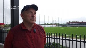 На спортивном комплексе «Мещера» приступили к установке 46-ти метровых мачт.