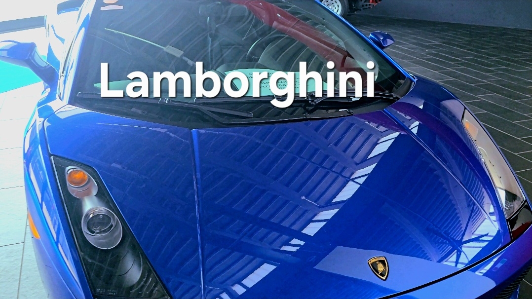 Когда попал в сказку и ничего не можешь сказать. LAMBORGHINI.