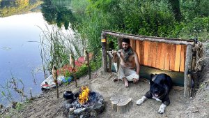 Прими вызов на выживание - рыбалка и кемпинг Bushcraft без еды и укрытия