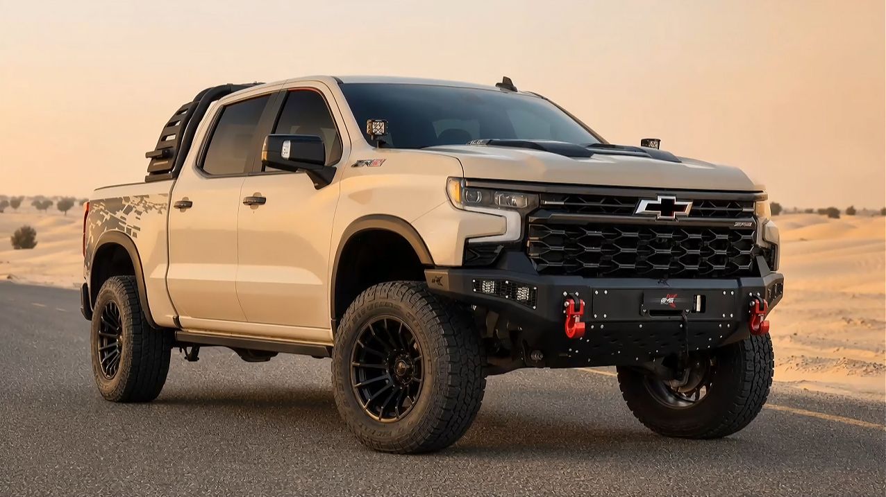 Бампер силовой передний BMS PRO-Line для Chevrolet Silverado 2022-2026 ZR2