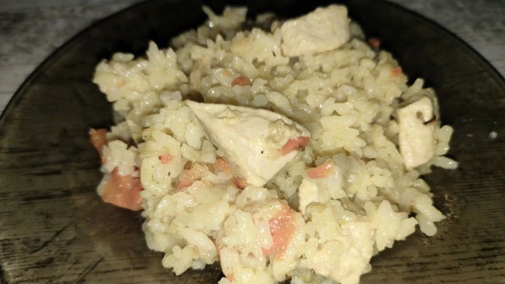 Плов в мультиварке с индейкой.Просто, быстро и вкусно.
