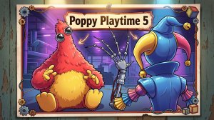 😱Чам Чомпкинс: печальная предыстория! Poppy Playtime 5 Анимация.