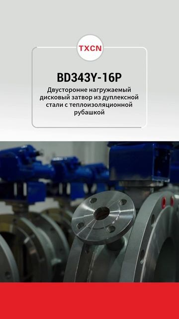 BD343Y-16P Теплоизолированный баббитовый клапан двойного давления из нержавеющей стали TXCN