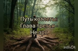 Путь котлеты: Глава третья = Не зря