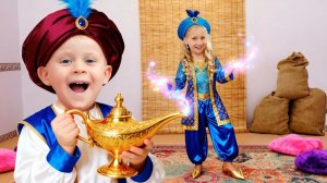 Дети Попали в Книгу Сказок и Помогают Принцессам!